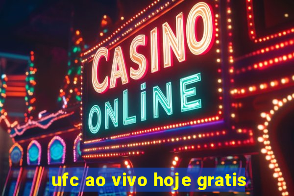 ufc ao vivo hoje gratis